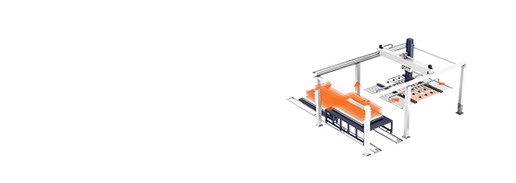 Medium and thick plate automatic loading and unloading system Image